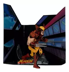 WOLVERINE 1:10TH SCALE COLLECTIBLE WITH SCENE (X-MEN #1)