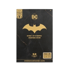 BATMAN (DC VS VAMPIROS) EDICIÓN KNIGHTMARE ETIQUETA DORADA - Mcfarlane