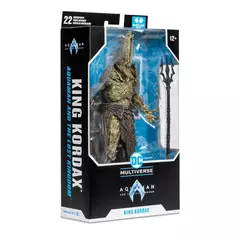 KING KORDAX - AQUAMAN AND THE LOST KINGDOM 18CM - MCFARLANE - Popand Café