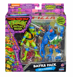 Tortugas Ninja: Caos Mutante - Batlle Pack (tortuga vs enemigo)