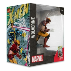 WOLVERINE 1:10TH SCALE COLLECTIBLE WITH SCENE (X-MEN #1) - Popand Café