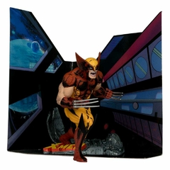 WOLVERINE 1:10TH SCALE COLLECTIBLE WITH SCENE (X-MEN #1)