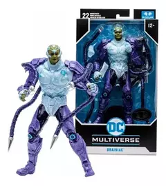 Brainiac Platinum Injustice 2 - Mcfarlane