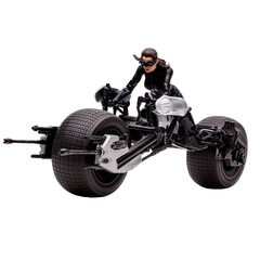 CATWOMAN & BATPOD (THE DARK KNIGHT RISES) - Mcfarlane