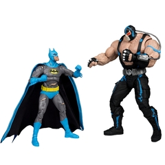 BATMAN VS BANE, PAQUETE DE 2, SERIE DE AUTÓGRAFOS, ETIQUETA DORADA - Mcfarlane