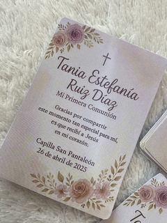 Tarjetas para comunión o bautismo - comprar online