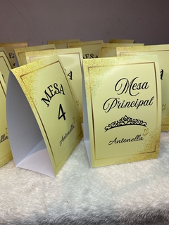 Números para mesa
