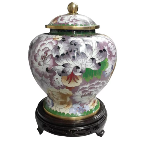 Potiche em Cloisonné
