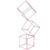Escultura Cubo Bronze - loja online