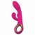 Vibrador de Luxo Recarregável com Detalhes em Metal e Estimulador - Sensual Dreams