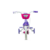 Bicicleta Infantil Aro 12 Violet Menina Nathor - loja online