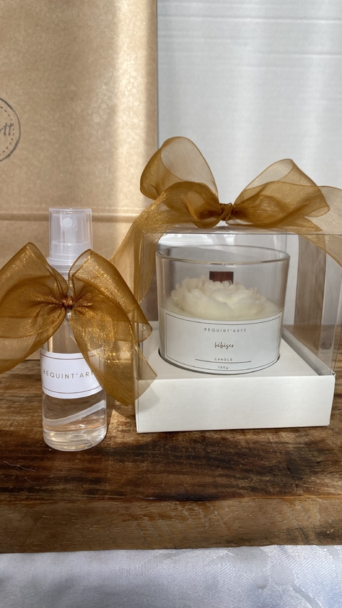 Kit Vela Flower 190g + Home spray 50ml
