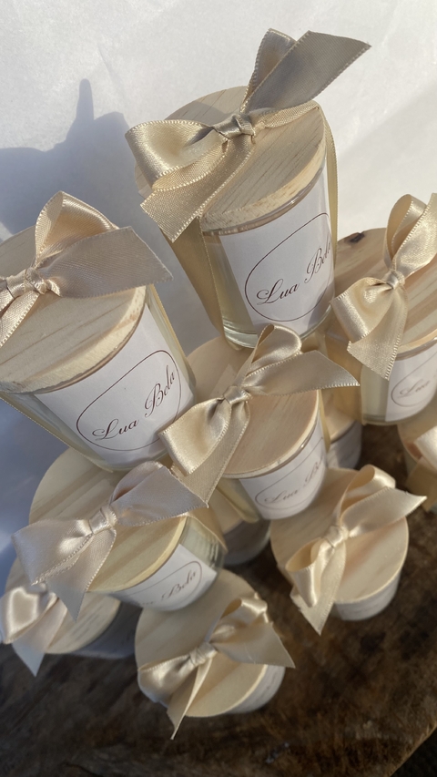 Vela Aromática personalizada 50g - combo