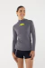 Camisa Lycra com proteção UV Slim CINZA Feminina na internet