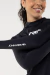 Camisa Lycra com proteção UV Slim PRETA Feminina - comprar online