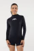 Camisa Lycra com proteção UV Slim PRETA Feminina na internet