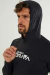 Lycra com Capuz Preta com proteção UV Masculina - Johnn Brava