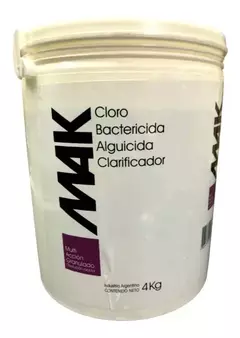 Cloro multiaccion granulado 4Kg