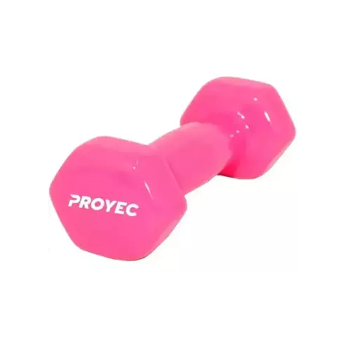 Mancuerna Proyec Hierro recubierta vinilo 1Kg - comprar online