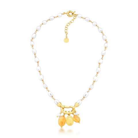 Colar de Pérolas e Amber Light