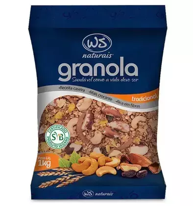 GRANOLA WS TRADICIONAL 1KG - comprar online