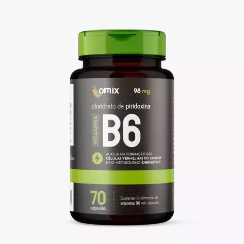 VITAMINA B6 OMIX 70 CAPS