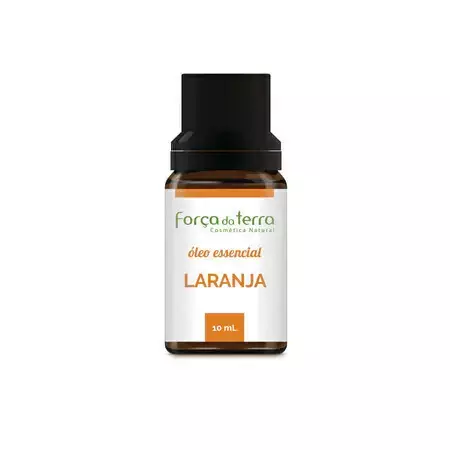 ÓLEO ESSENCIAL LARANJA 10ML FORÇA DA TERRA