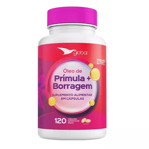 ÓLEO DE PRÍMULA + BORRAGEM 120CAPS