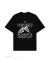 T-SHIRT OVERSIZED ALMA DESCALÇA - PRETA - comprar online