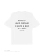 T-SHIRT OVERSIZED BECO SEM SAIDA - BRANCA - comprar online