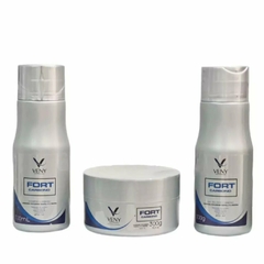 Kit Fort Carbono 3x1 - 300ml - Anti Porosidade E Reconstrução