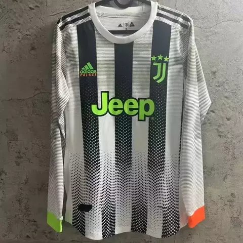 CAMISETA TITULAR JUVENTUS 2019/20 MANGA LARGA VERSION JUGADOR - comprar online