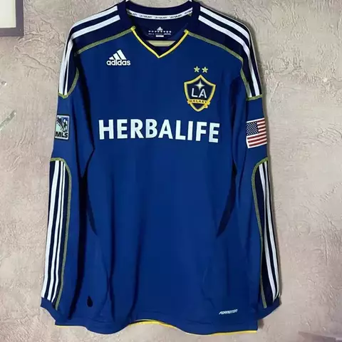 CAMISETA SUPLENTE LA GALAXY 2011-12 MANGA LARGA