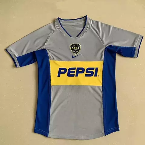 CAMISETA SUPLENTE BOCA JUNIORS 2002