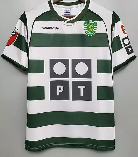 CAMISETA TITULAR SPORTING DE LISBOA 2001-02
