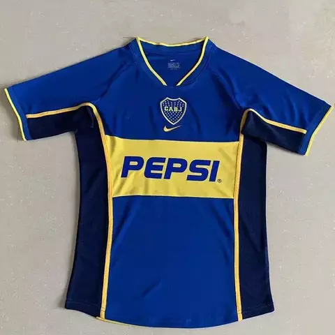 CAMISETA TITULAR BOCA JUNIORS 2002
