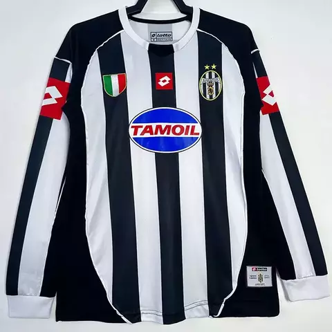 CAMISETA TITULAR JUVENTUS 2002/03 MANGA LARGA - comprar online
