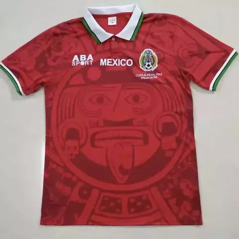 CAMISETA ROJA MÉXICO 1998