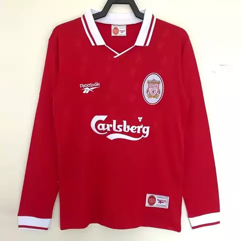 CAMISETA TITULAR LIVERPOOL 1996/97 MANGA LARGA - comprar online