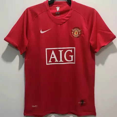 CAMISETA TITULAR MANCHESTER UNITED 2007/08