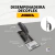 Desempenadeira de punho para efeitos decorativos Decoflex 20x8cm - Mirka - Leco Tintas em Gravataí e Cachoeirinha - RS | Compre online ou na loja física