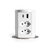 Torre Multiplug 2 Tomadas 20a 2 Usb A E C + Indução Grafite