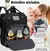 Mochila Maternal Con Cuna Importada - Deeliana