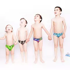 Pack X12 Sunga Niño Estampado - tienda online