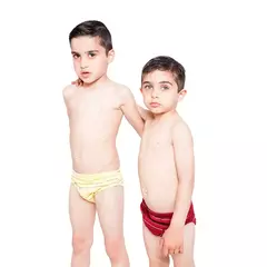 Pack X12 Slip Niño Rayado