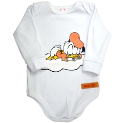 Pack x6 Body Manga Larga Pañalero Con Estampa Personajes - comprar online