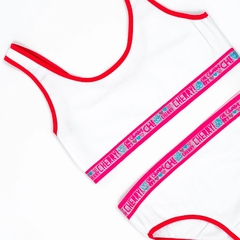 Pack X12 Conjunto Juvenil c/elástico sublimado Liso en internet