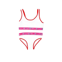 Pack X12 Conjunto Juvenil c/elástico sublimado Liso - tienda online