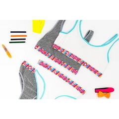 Imagen de Pack X12 Conjunto Juvenil c/elástico sublimado Liso