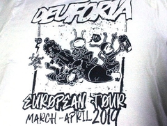 Polera Deuforia European Tour 2019 - comprar online